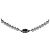 Autre Marque Collana di perle d'acqua dolce bianche 5 mm con chiusura in argento sterling 925 Bianco - vista 3