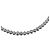 Autre Marque Collana di perle d'acqua dolce bianche 5 mm con chiusura in argento sterling 925 Bianco - vista 4