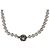 Autre Marque Collar de perlas Akoya blancas de 7 mm con cierre swirl plateado Blanco - vista 3