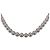 Autre Marque Collar de perlas Akoya blancas 7 mm con cierre de caja de plata floral Blanco - vista 5