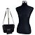 Céline Vintage Black Canvas C Carriage Box Flap Schultertasche Schwarz - Ansicht 2
