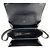 Céline Vintage Black Canvas C Carriage Box Flap Schultertasche Schwarz - Ansicht 5