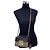 Padlock Gucci Borsa a tracolla Small Chain con lucchetto in tela GG Supreme Black Brown Marrone - vista 2