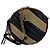 Gucci Borsa a tracolla rotonda GG Marmont in pelle matelassé a righe nero e beige