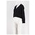 Autre Marque FROM FUTURE Kaschmir Cardigan schwarz - Ansicht 4