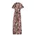 Abito maxi Melissa Odabash marrone in viscosa - vista 6