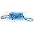 Autre Marque Bowling-Tasche aus blauem Leder