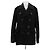Burberry Navy Blue Wool Coat