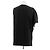Laurence Bras Camiseta negra asimétrica Negro - vista 2