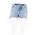 Iro Denim Mini Shorts Blau