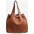 Tote Prada Dynamique Shopper aus genarbtem Leder, braun