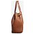 Tote Prada Dynamique Shopper aus genarbtem Leder, braun - Ansicht 2