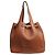 Prada Brown Dynamique grained leather tote bag