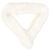 Yves Salomon White feather scarf