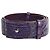 Autre Marque Cinto de imitação de lagarto roxo