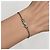 Autre Marque Bracciale a catena YSL argento Porpora - vista 2