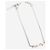 Autre Marque Bracciale a catena YSL argento Porpora - vista 3