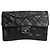 Chanel Borsa a tracolla CC Crave in pelle caviar matelassé nera 2013 Nero
