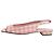 Autre Marque Décolleté slingback a quadretti vichy rosa e bianchi - size EU 40