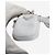 Prada Borsa a tracolla in Re-Nylon grigio - vista 7