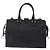 Autre Marque SAINT LAURENT Cabas Hand Bag Leather 2way Black Gold - vista 3