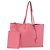Autre Marque SAINT LAURENT Tote Bag Leather Pink Gold Tone 394195