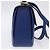 Céline CELINE Bolsa de Mão Circle em Couro 2way Azul Tom Dourado - vista 6