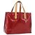 LOUIS VUITTON Monogram Vernis Reade PM Bag Pomme D'amour M91990 LV