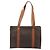 Céline CELINE Macadam Tote Bag PVC Leder Braun Goldfarben - Ansicht 3