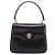 GUCCI Hand Bag Leather Black Gold Tone - vista 2