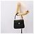 GUCCI Hand Bag Leather Black Gold Tone - vista 22
