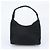 Prada Tessuto Nylon Triangle Logo Handbag Black - view 3