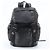 Coach Terrain Trek Perforated Leather Backpack Shoulder Bag Black