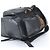 Coach Terrain Trek Perforated Leather Backpack Shoulder Bag Black - view 4