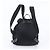 Prada Tessuto Nylon Rucksack mit Leder-Dreieckslogo Schwarz - Ansicht 3
