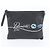 Borsa a pochette in pelle nera Christian Dior Nero