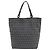 Fendi Zucchino Shopper aus Leder und Canvas Beige Marineblau