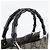 Borsa tote Gucci Bamboo GG in nylon e pelle Beige - vista 2
