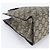 Borsa tote Gucci Bamboo GG in nylon e pelle Beige - vista 6