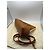 Borsa Fendi Peekaboo in pelle marrone - vista 5