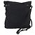 Borsa a tracolla Fendi Zucca 26715 in pelle e nylon nero
