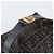 Borsa a mano Fendi Zucca Mini Pouch Beige Blu navy - vista 2