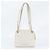 Borsa a tracolla Chanel in pelle Caviar Bianco - vista 3