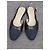 Chanel Slingback basse in pelle e tessuto nero - vista 2