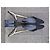 Chanel Slingback basse in pelle e tessuto nero - vista 8