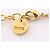 Collana Christian Dior CD Logo Bianco D'oro - vista 3