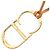 Christian Dior Dior CD Logo Halskette Braun Golden - Ansicht 2