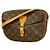 Borsa a tracolla Louis Vuitton Monogram Jeune Fille MM Marrone
