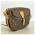 Borsa a tracolla Louis Vuitton Monogram Jeune Fille MM Marrone - vista 2