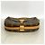 Borsa a tracolla Louis Vuitton Monogram Jeune Fille MM Marrone - vista 3